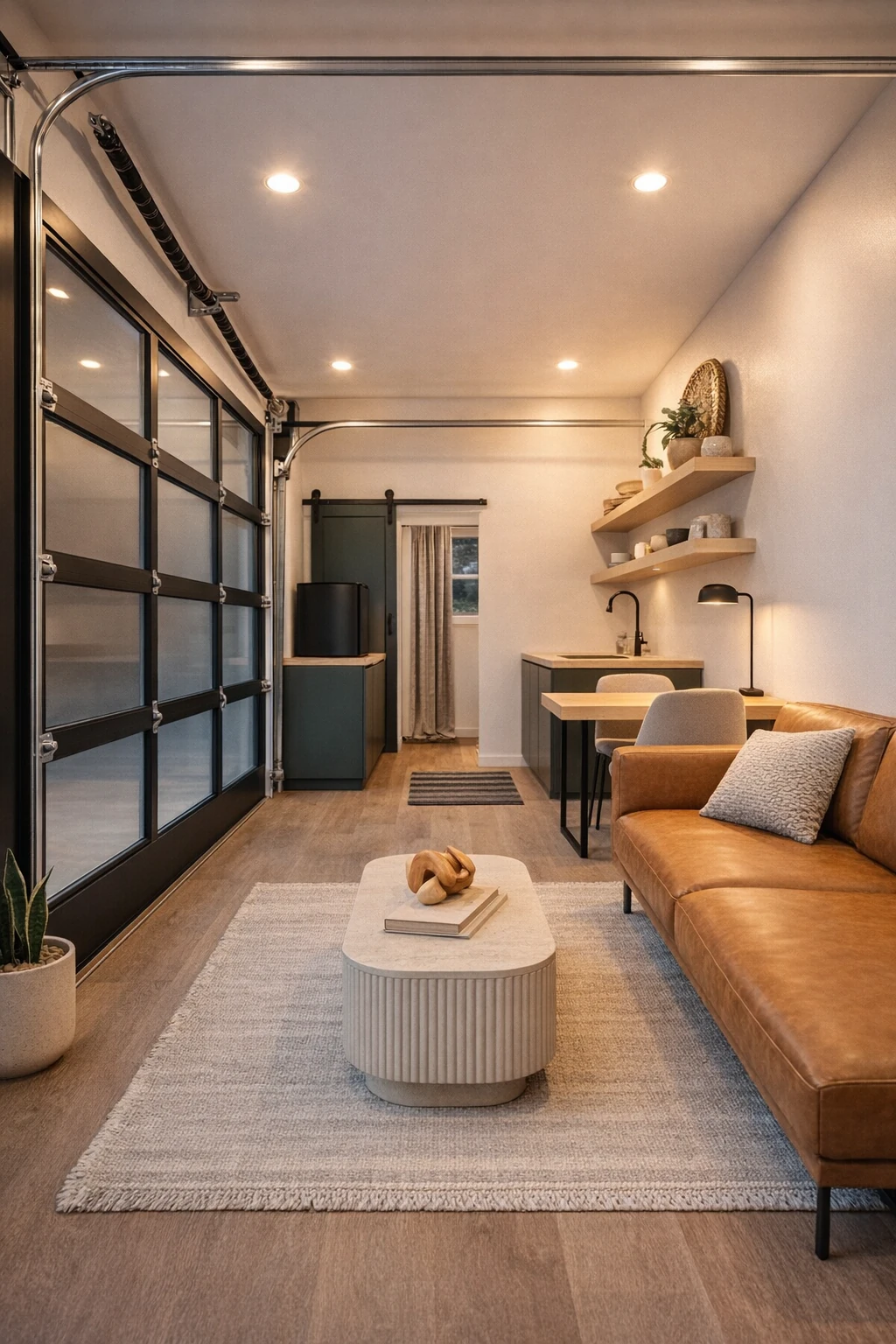 Ambiance intérieure lumineuse d'une maison Eco Bioma