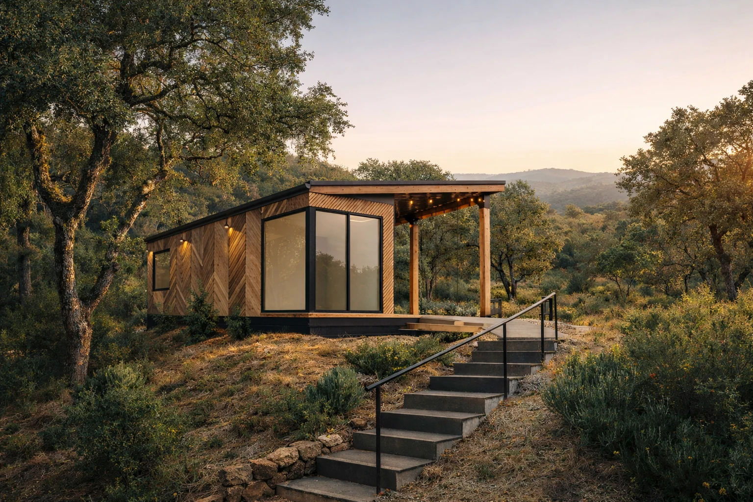Le Refuge — studio modulaire clé en main, livré au Portugal