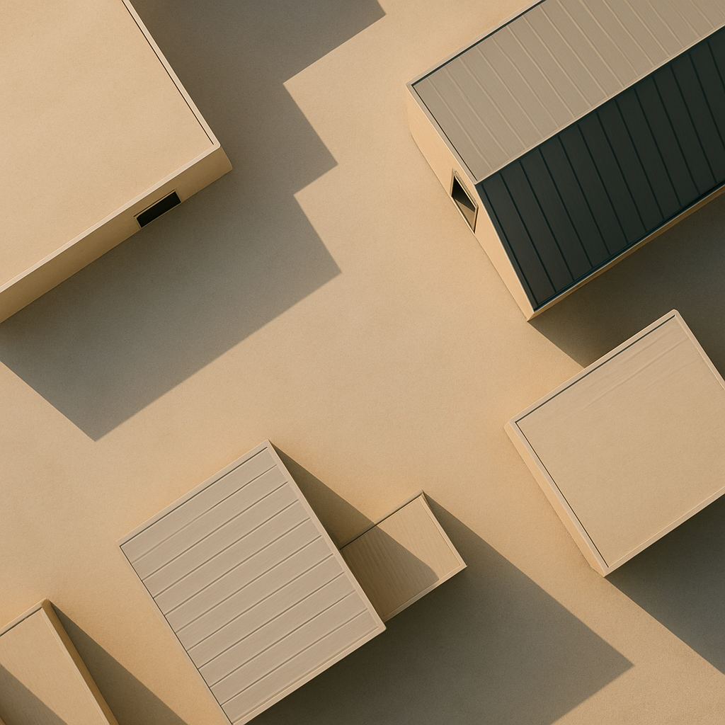 vue-aerienne-toits-modulaires-composition-abstraite-portugal